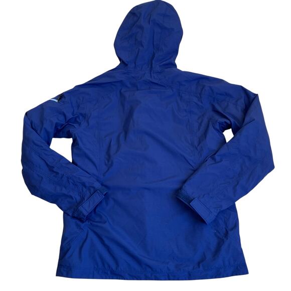 REI Girls Sz L (14-16) Water Resistant Jacket Hooded Lightweight Blue Fall - Picture 10 of 16